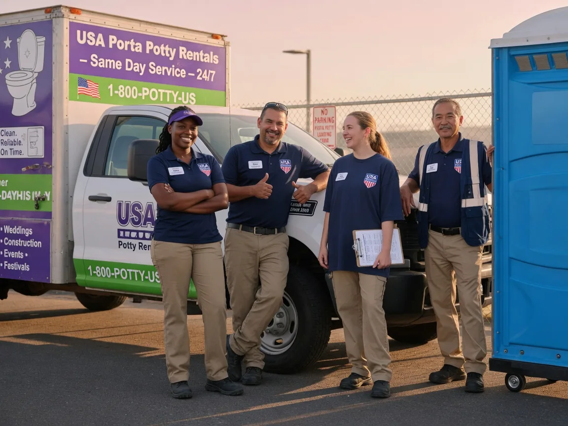 Porta Potty Rental company in Linn, WV